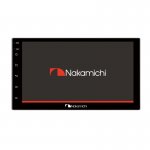 Multimídia Receiver Nakamichi 7 NM-NAM5200-A7 WSVGA Bluetooth USB Câmera de Ré 50W