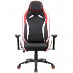Cadeira Gamer Premium 1020 Pctop - Vermelho/Branco/Preto
