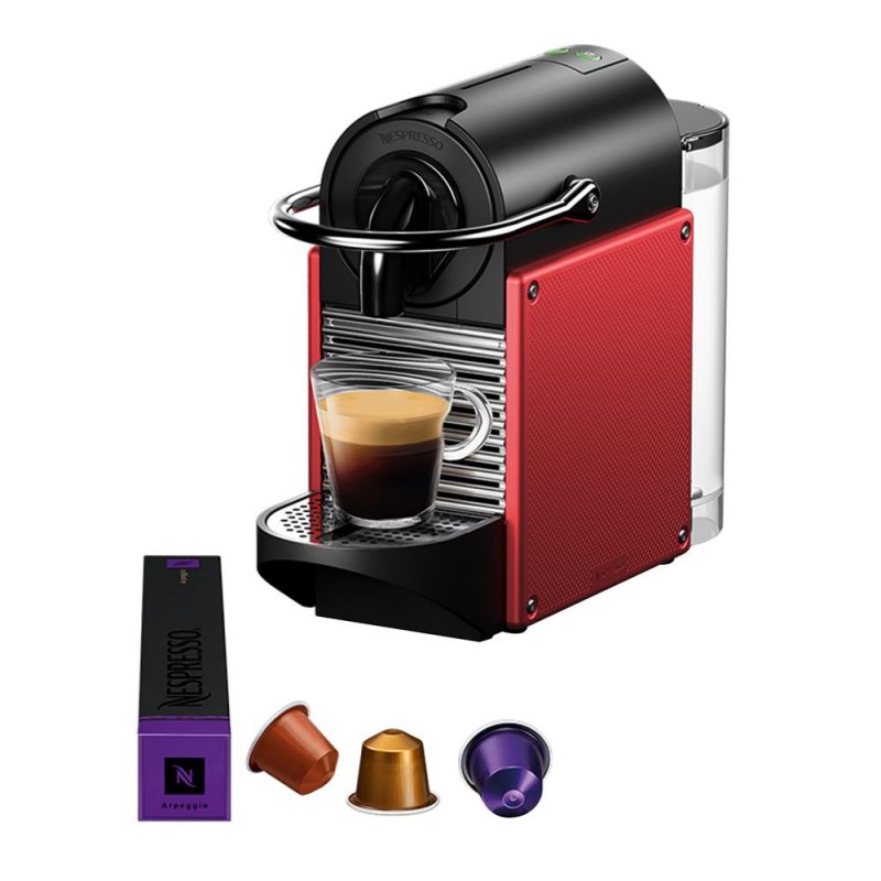 Máquina de Café Nespresso Pixie Carmine 127V