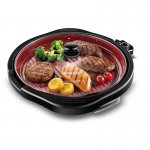 Grill Redondo Cook & Grill Mondial G-03-RC Red Ceramic - 127V