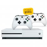 Xbox One S 1TB Branco 2º Controle Sem Fio Branco Grátis Microsoft