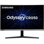 Monitor Curvo Samsung Odyssey 27, FHD, 240Hz, HDMI, DP, G-Sync, Preto e Cinza, Série CRG50