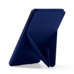 Capa Origami de Couro para Kindle Voyage Azul