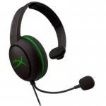 Fone de Ouvido Headset Gamer HyperX CloudX Chat Xbox Drivers 40mm Preto e Verde