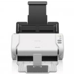 Scanner de Mesa Brother ADS2200 Branca e Preta USB Duplex com Velocidade d 35 ppm