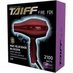 Secador de Cabelo Fire Fox Taiff 2100W 2 Velocidades Cereja 220V