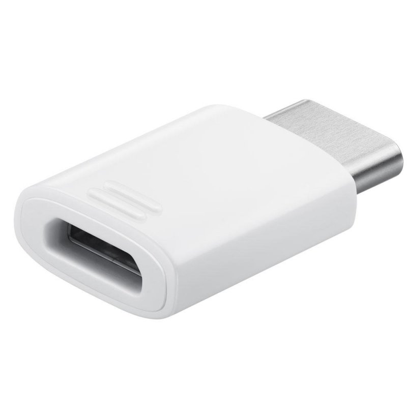 Adaptador Tipo Micro USB para Tipo C Samsung Branco EE-GN930BWEGBR