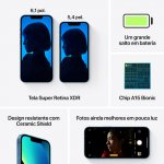 Smartphone Apple iPhone 13 Mini 256 GB Azul 5.4 5G