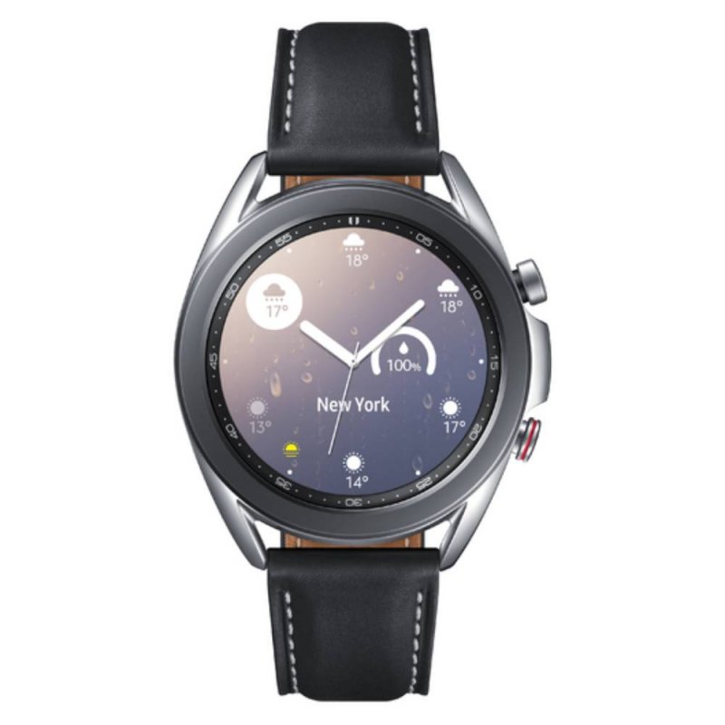 Smartwatch Samsung Galaxy Watch3 LTE 41mm Prata SM-R855FZSPZTO