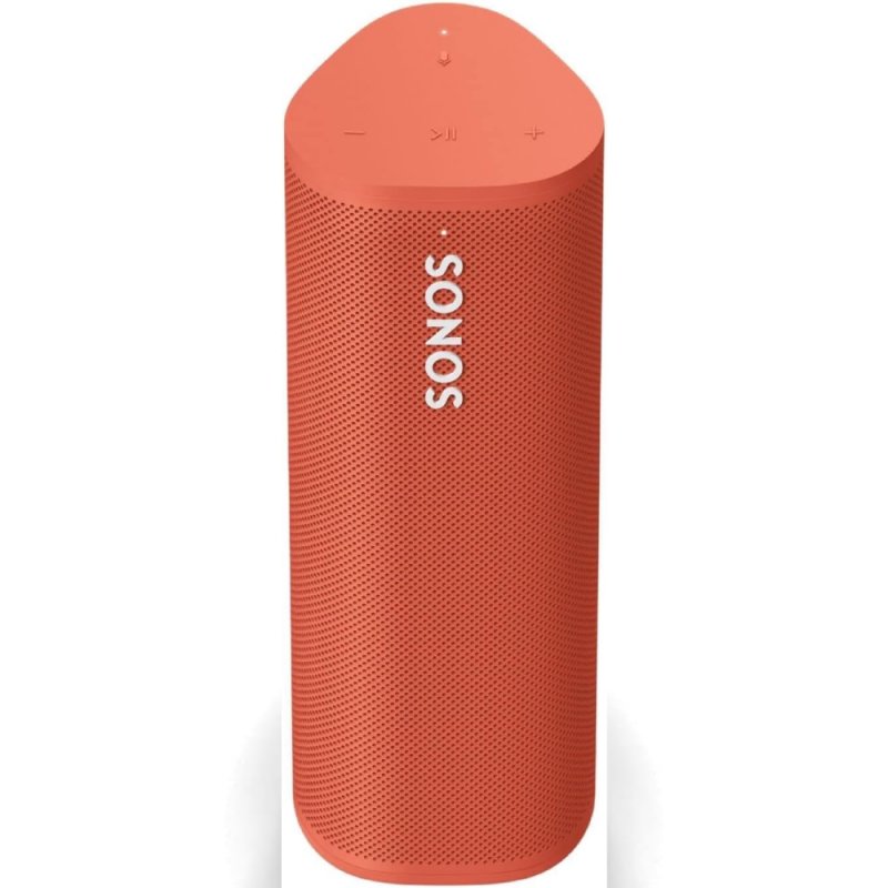 Caixa de Som Portatil Sonos Roam ROAM1US1SRED Bluetooth Wi-Fi Vermelho