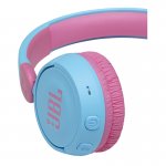 Fone de ouvido Bluetooth JBL JR310BT Sem Fio Infantil Azul