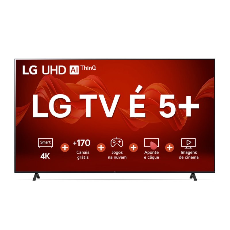 Smart TV LG 55 LED 4K UHD WebOS 23 ThinQ AI 55UR8750PSA