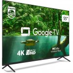 Smart TV Philips 55 LED 4K UHD Google TV 55PUG7408/78