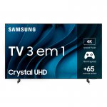 Smart TV Samsung 65 UHD 4K Processador Crystal UN65CU8000GXZD