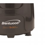 Liquidificador Blender Brentwood Com Copo de Plástico JB-197 300W 127V Laranja