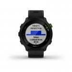 Relógio Garmin Forerunner 55 Preto EU Monitor Cardíaco de Pulso com GPS