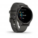 Relógio Garmin Enduro Com Monitor Cardíaco de Pulso e GPS Prata Pulseira Cinza Loop