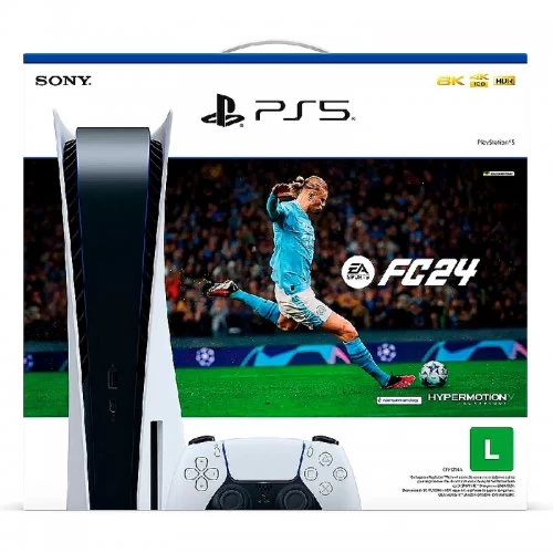 Console PlayStation 5 - EA SPORTS FC 24 825GB SSD - 1 Controle  Girafa:  Loja de Eletrônicos, Eletrodomésticos, Celulares e Mais!