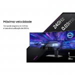 Monitor Curvo Samsung Odyssey Neo G9 49 Ultra QHD FreeSync LS49CG930SLXZD 240Hz 3ms