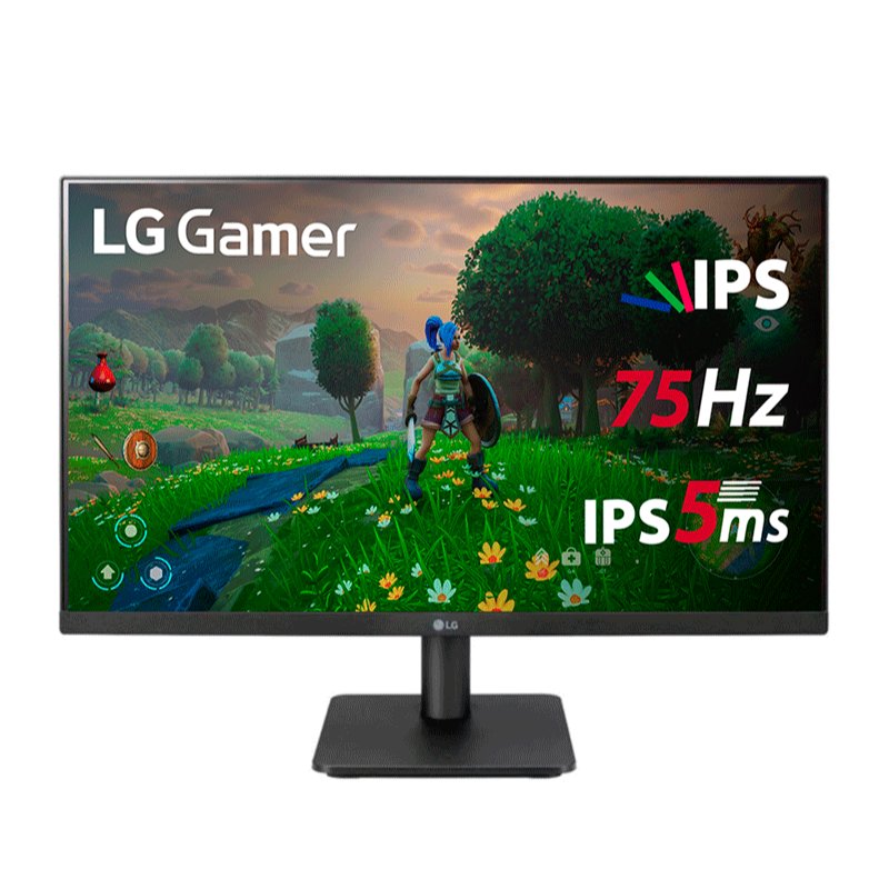 Menor preço em Monitor LG 23.8" Full HD 24MP400-B 75Hz 5ms
