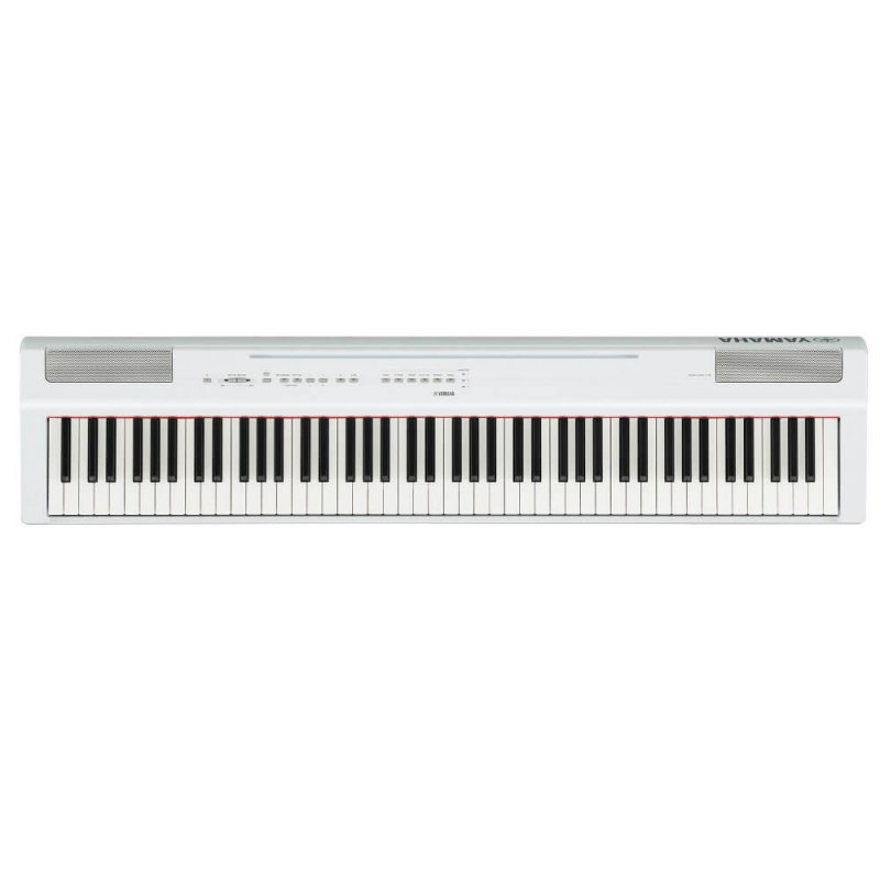 Piano Digital Yamaha P-125WH Branco com 88 Teclas