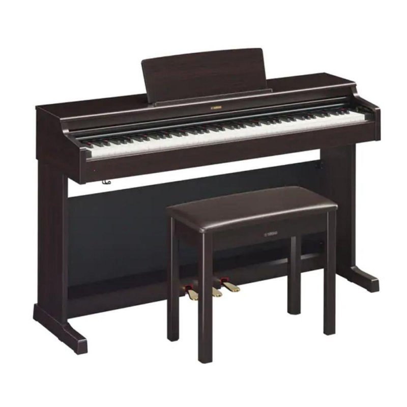 Piano Digital Yamaha Arius YDP-164R - Marrom