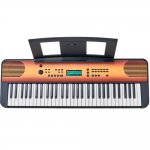 Teclado Musical Yamaha PSR-E360MA Maple com 61 teclas e Teclas sensíveis ao toque