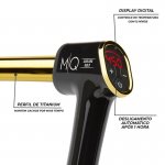 Modelador de Cachos MQ Hair Curling Gold 25mm 232ºC Bivolt Preto