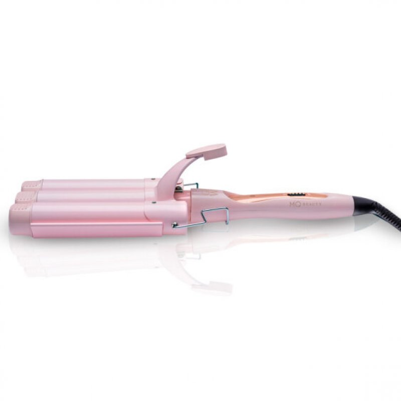 Modelador Triondas MQ Hair Glam Wave 32mm 210ºC Bivolt Rosa