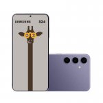Combo Smartphone Samsung Galaxy S24 Plus 5G 256GB 6.7  Violeta Camera Tripla Traseira + Fone de Ouvido Samsung Galaxy Buds FE Bluetooth Grafite