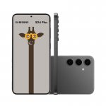 Combo Smartphone Samsung Galaxy S24 Plus 5G 512GB 6.7  Preto Camera Tripla Traseira + Fone de Ouvido Samsung Galaxy Buds FE Bluetooth Grafite