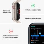 Apple Watch Series 8 1,6 Dourado GPS e Cellular MNJF3BZ/A