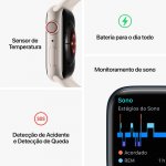 Apple Watch Series 8 1,6 Meia-noite GPS e Cellular MNJJ3BZ/A