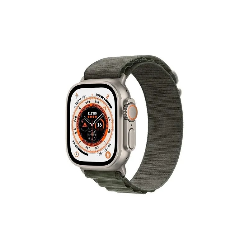 APPLE WATCH ULTRA GP S+CELL 49MM TITÂNIO VERDE ALPINO