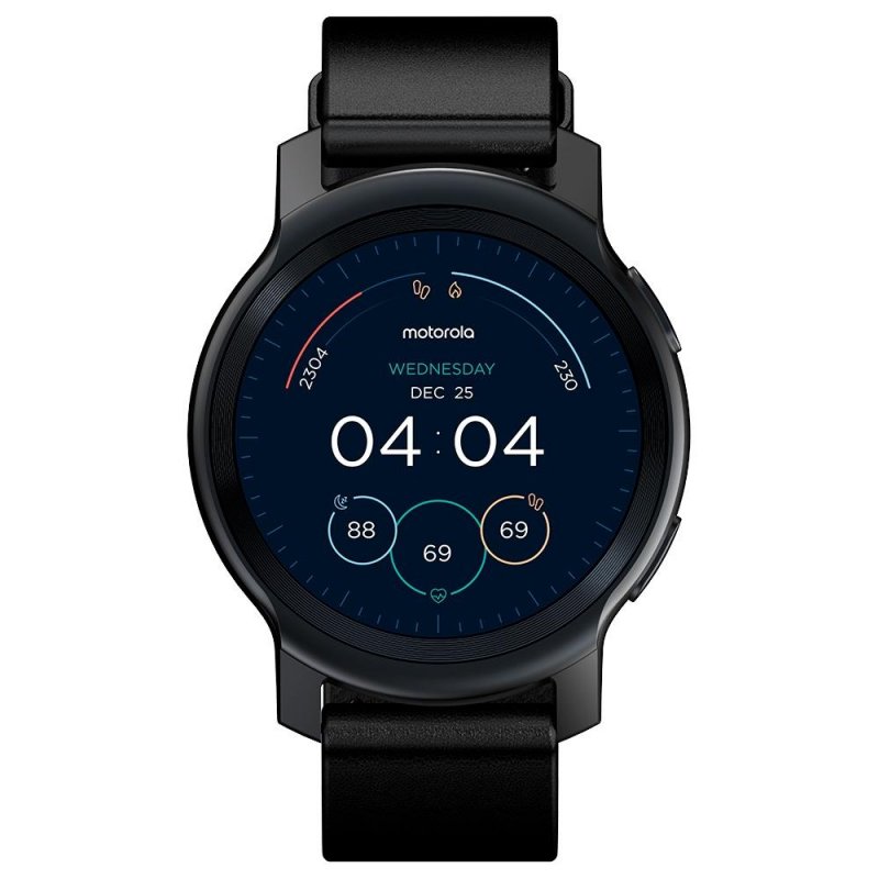 Smartwatch Motorola Watch 100 1.3 Preto Bluetooth SMARTWATCHPTO