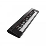 Piano Digital Yamaha NP-12B Piaggero Preto com USB 61 Teclas Sensitivas e 64 Notas de Polifonia