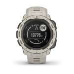 Relógio Multiesportivo Garmin Instinct Branco Com Monitor Cardíaco e GPS