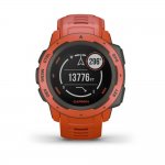 Relógio Multiesportivo Garmin Instinct Vermelho Com Monitor Cardíaco e GPS