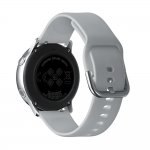 Smartwatch Samsung Galaxy Watch Active Prata com Monitoramento Cardíaco Bluetooth