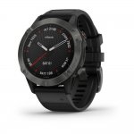 Relógio Garmin Fênix 6 Pro Com Monitor Cardíaco de Pulso e GPS 47mm Cinza