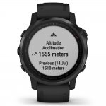 Relógio Multiesportivo Garmin Fenix 6S Pro Cinza com Monitoramento Cardíaco no Pulso