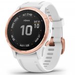 Relógio Garmin Fênix 6S Pro Com Monitor Cardíaco de Pulso e GPS 42mm Dourado Rose