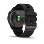 Relógio Multiesportivo Garmin Fenix 6X Pro Solar Cinza com Monitoramento Cardíaco no Pulso